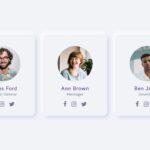 Creative Our Team Section Using HTML & CSS Neumorphism