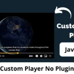 How To Create Custom Video Player Using HTML, CSS & JavaScript (No Plugin) All Parts