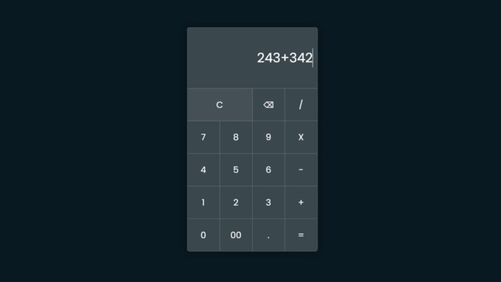 How To Create Glassmorphism Calculator New Design Using HTML