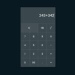 How To Create Glassmorphism Calculator New Design Using HTML