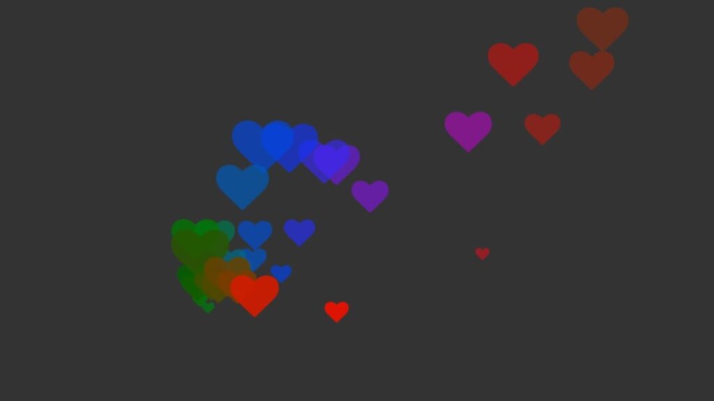 How To Create Colorful Heart On Mouse Move Using JavaScript