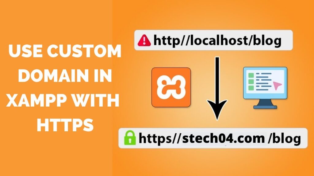 How To Use Custom Domain in xampp With https